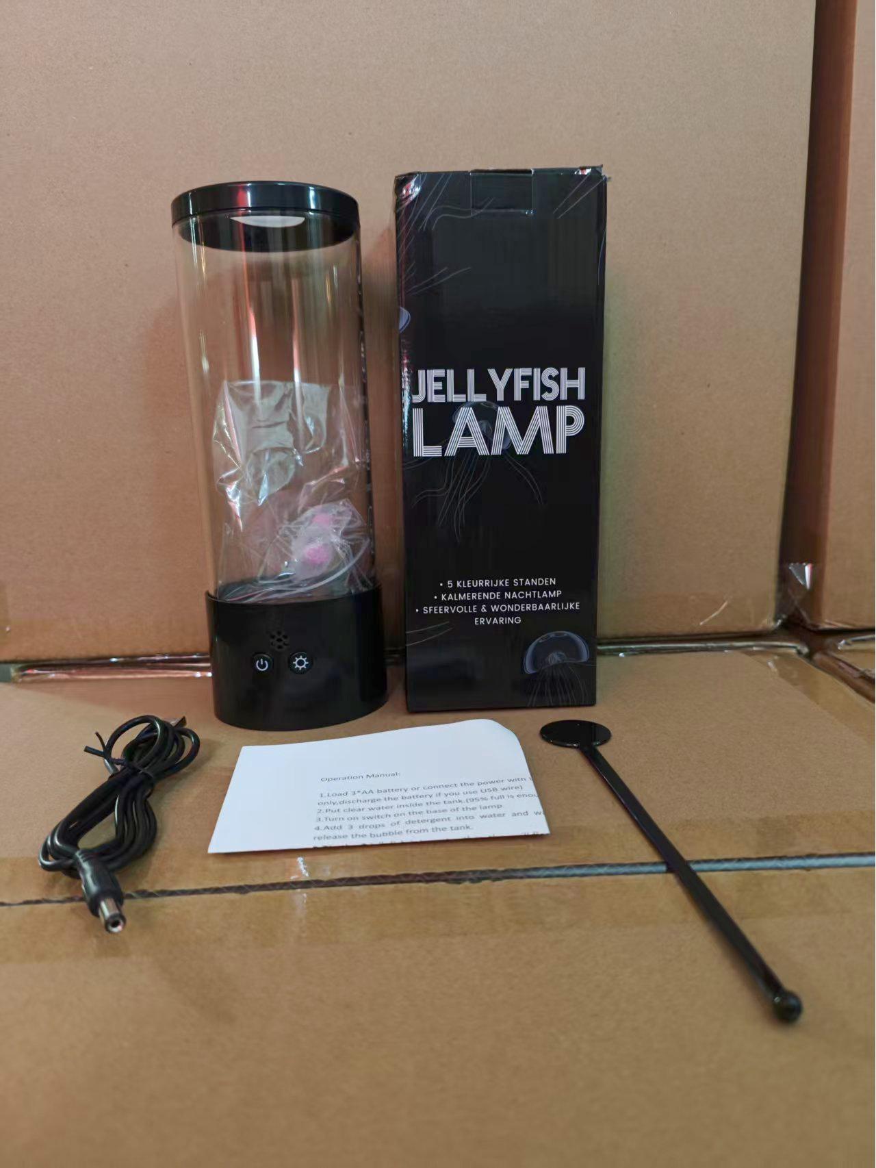 

Світлодіодний кольоровий нічник-медуза - USB-підключення, лампа для створення атмосфери в спальні LED