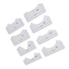 9Pcs Alignment Ruler Set Centering Guide Contour Design DIY T?Shirt Round?Neck V?Neck Sewing Ruler