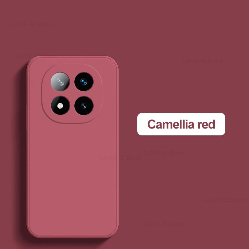 For Redmi Note 14 Pro Plus 5G Case Luxury Liquid Silicone Phone Case For Xiaomi Redmi Note 14 Note14 Pro Plus Shockproof Soft Cover