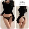 Sex Underwear Sexy Temptation Free T-pants Thong Open Crotch Sex Panties Women's Bed Passion