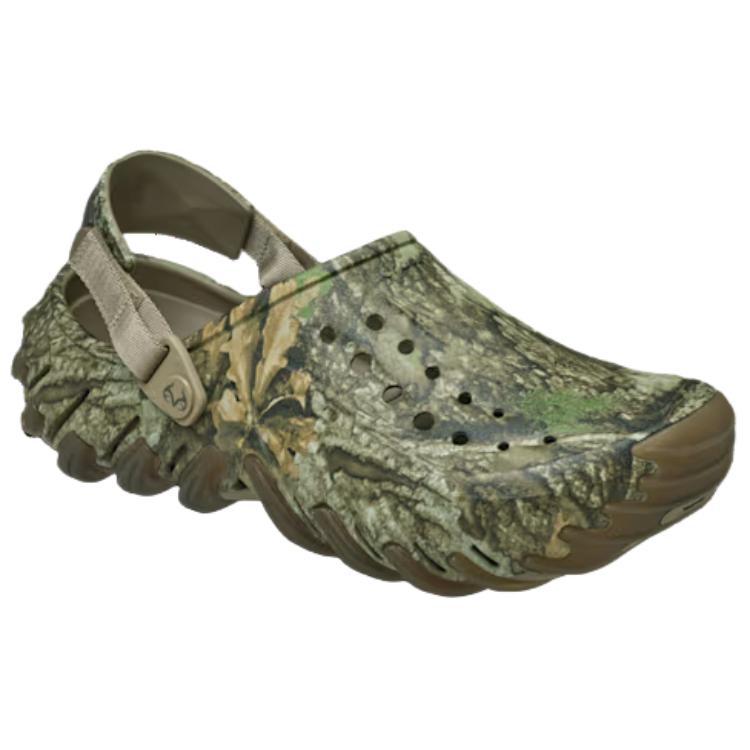 Realtree x Crocs Echo Clog Apex Unisex Sneakers Grey Multi 211806-90H