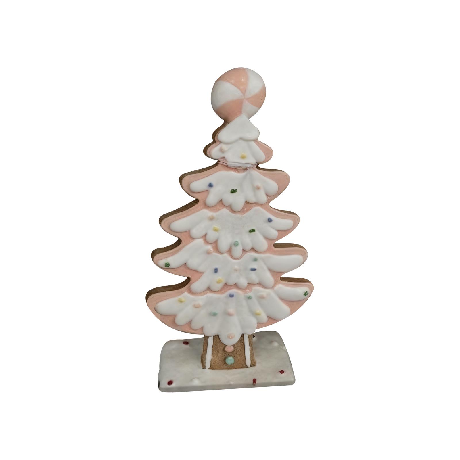

The Christmas Table Decoration! This Exquisite Small Tree Ornament Brings A Festive Atmosphere And A Sense Of . One Size розовый
