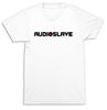 Camiseta Logo de Llama Audioslave Texto Negro Icono Rojo Hard Rock Camiseta Blanca