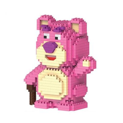 Nanoblock Toyland Pink Bear 551 Pieces (PCS)