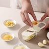 Multifunctional 3 In 1 Garlic Press Garlic Mincer Garlic Peeler Garlic Masher Kitchen Tool with Container for Easy Garlic Preparation