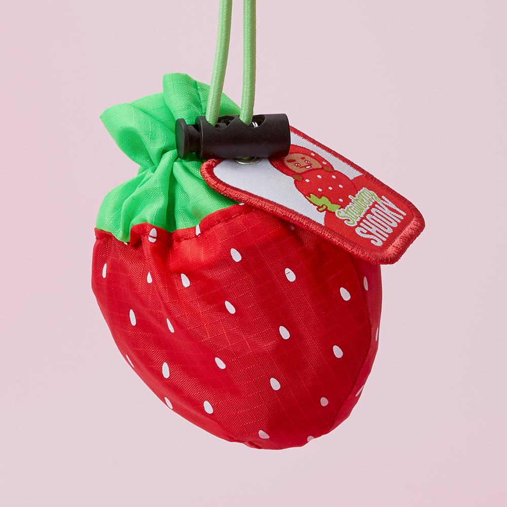 BT21 SHOOKY Strawberry Party Tote Bag & Pouch Set
