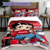 3pcs Duvet Cover Set (1*Duvet Cover + 2*Pillowcase, Without Core),Sexy Doll Print Bedding Set, Bedroom Decor, All‑Season, Birthday Gift