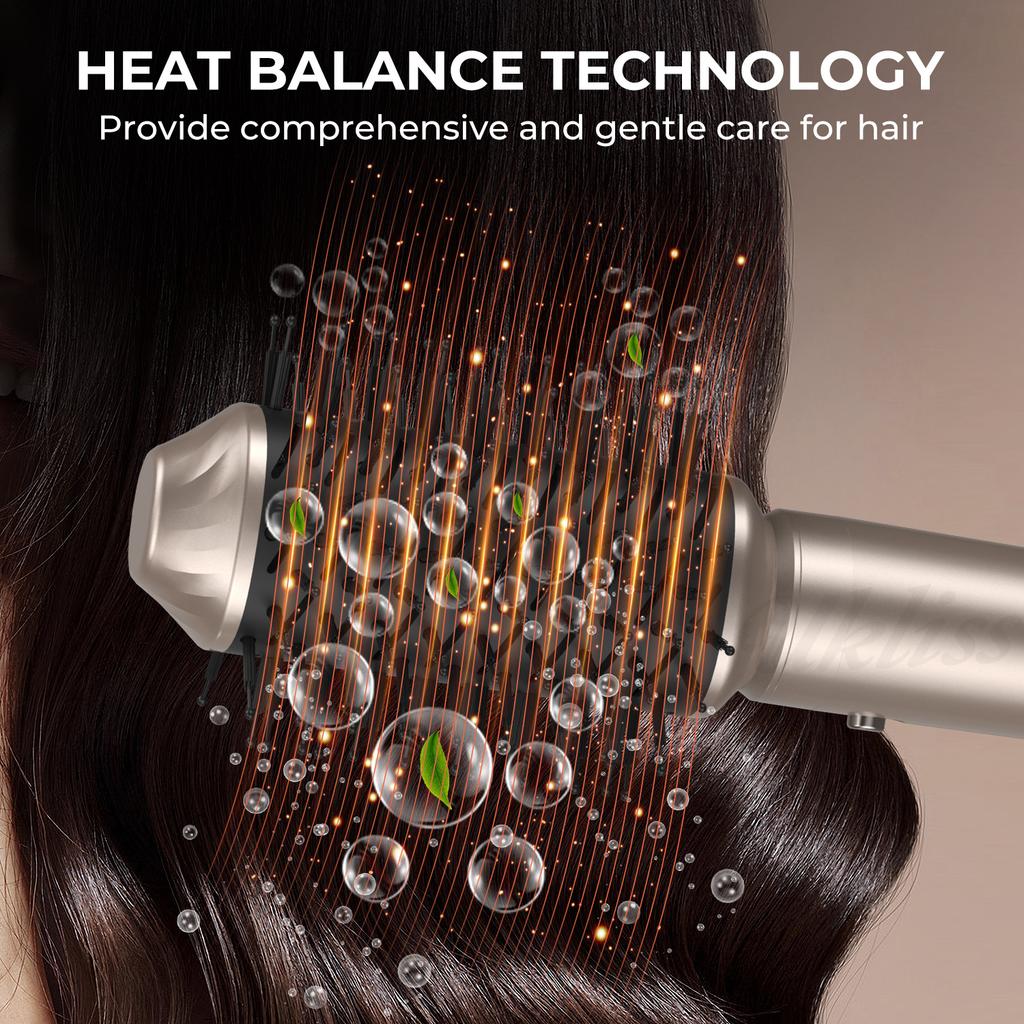 Multi In One High-speed Hair Dryer Household Hot Air Comb Negative Ion Hair Dryer