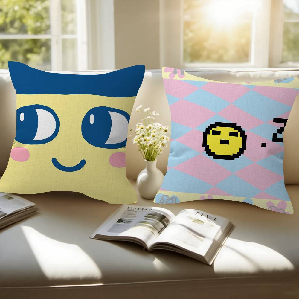 Pillow Gifts Home Office Furnishings Bedroom Sofa Car Cushion Cover Case 45X45Cm Classic Toy Brand Tamagotchi Cushion