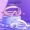 Unisex HD wasserdichte und beschlagfreie Schwimmbrille & Badekappen-Set