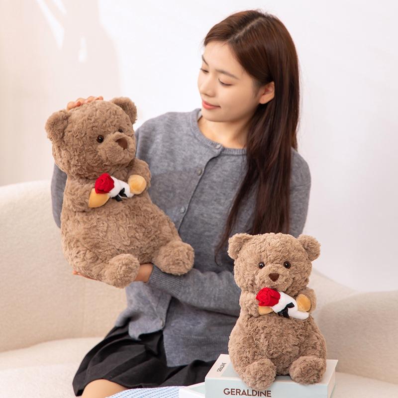 Orsacchiotto Peluche Rosa Orso Bambola Regali per San Valentino