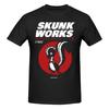 Zabawna Koszulka Unisex z Nadrukiem Lockheed Skunk Works Skunk Works Koszulki Unisex