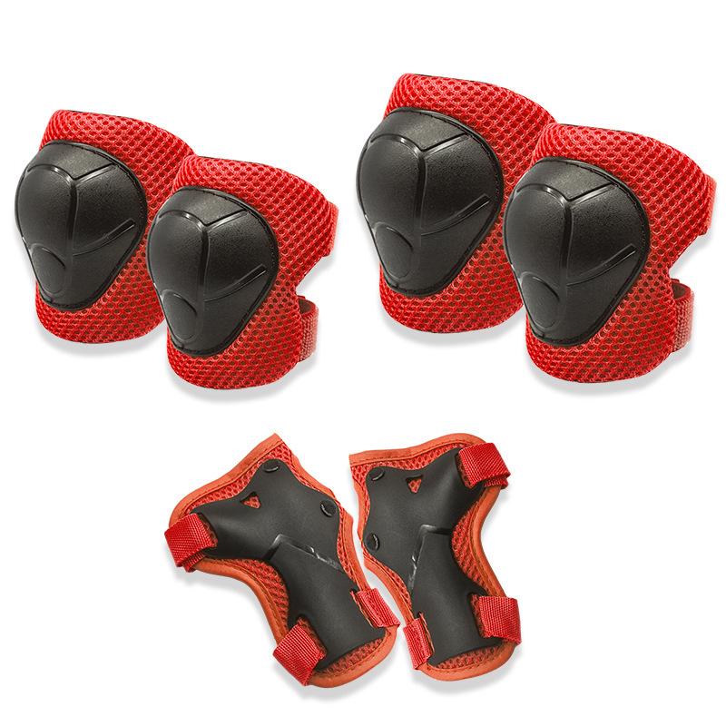 Kids' Skateboard & Ice Skating Protective Gear Set: Knee Pads, Roller Skating & Balance Bike Gear