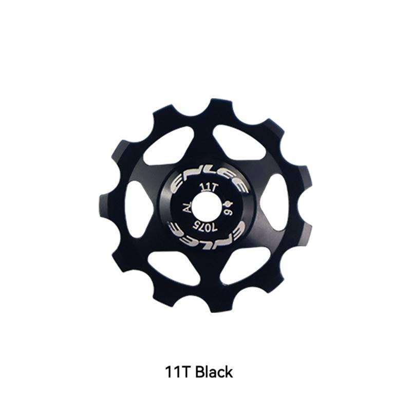 ENLEE Bike Aluminum Alloy Guide Wheel Pulley Rear Derailleur 11T 13T Guide MTB Ceramic Bearing Jockey Wheel For 4/5/6MM