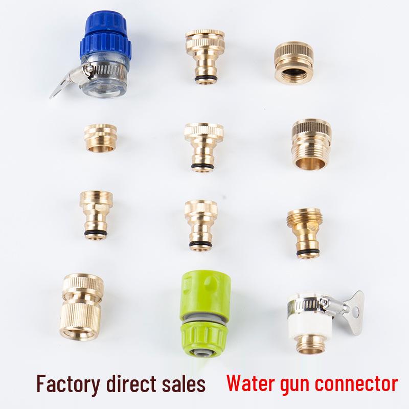 Pure Copper Quick Connect Water Hose Adapter for Car Wash