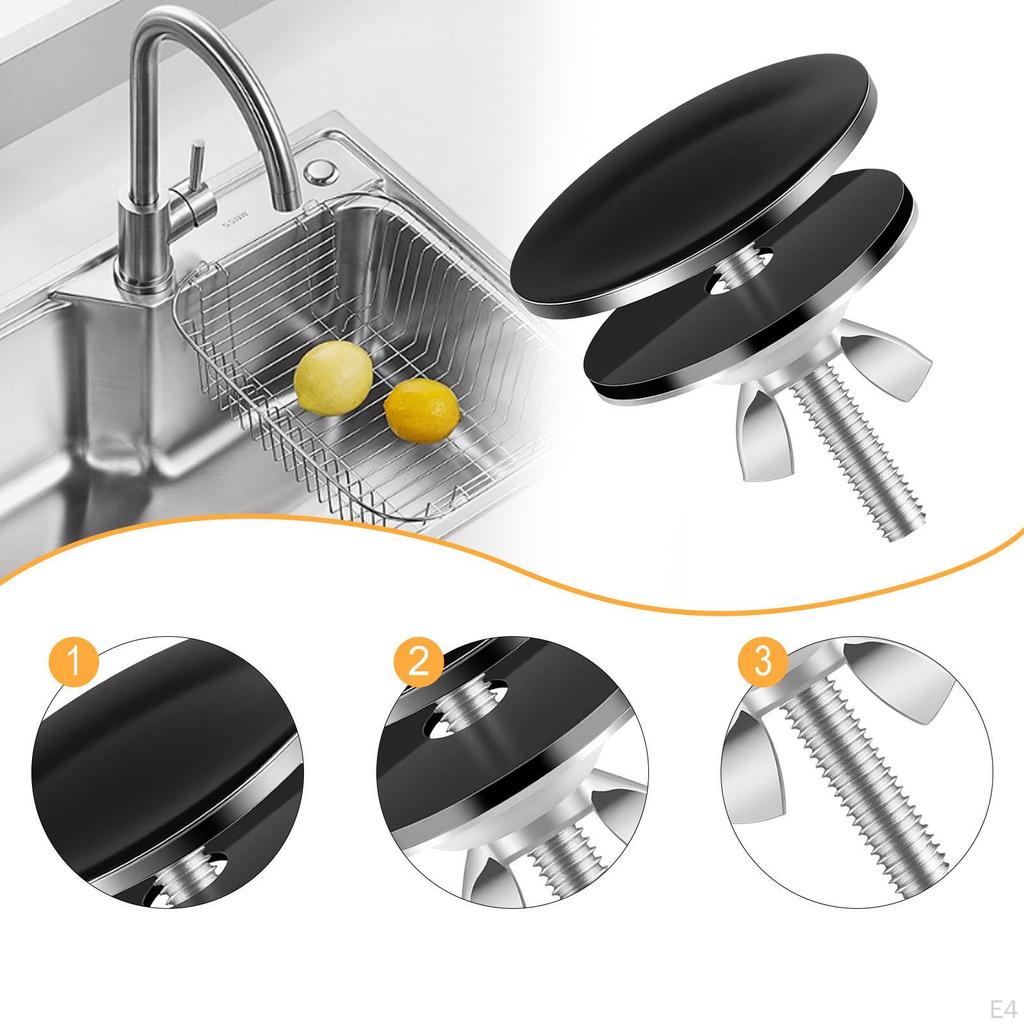 Kitchen Sink Hole Cover Easy To Install Replacement Tap Plate Stopper for Dorm Public