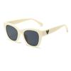 Exquisite Square Sun Glasses Women Men Heart-shaped Decoration Sunglasses Party Travel Female Male Eyeglasses