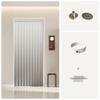 Room Divider Thermal Blackout Cold Accordion Day and Night Shape Machine for Entryways Wide X 190cm 1 Curtains, Insulation, Curtains, Soundproofing,
