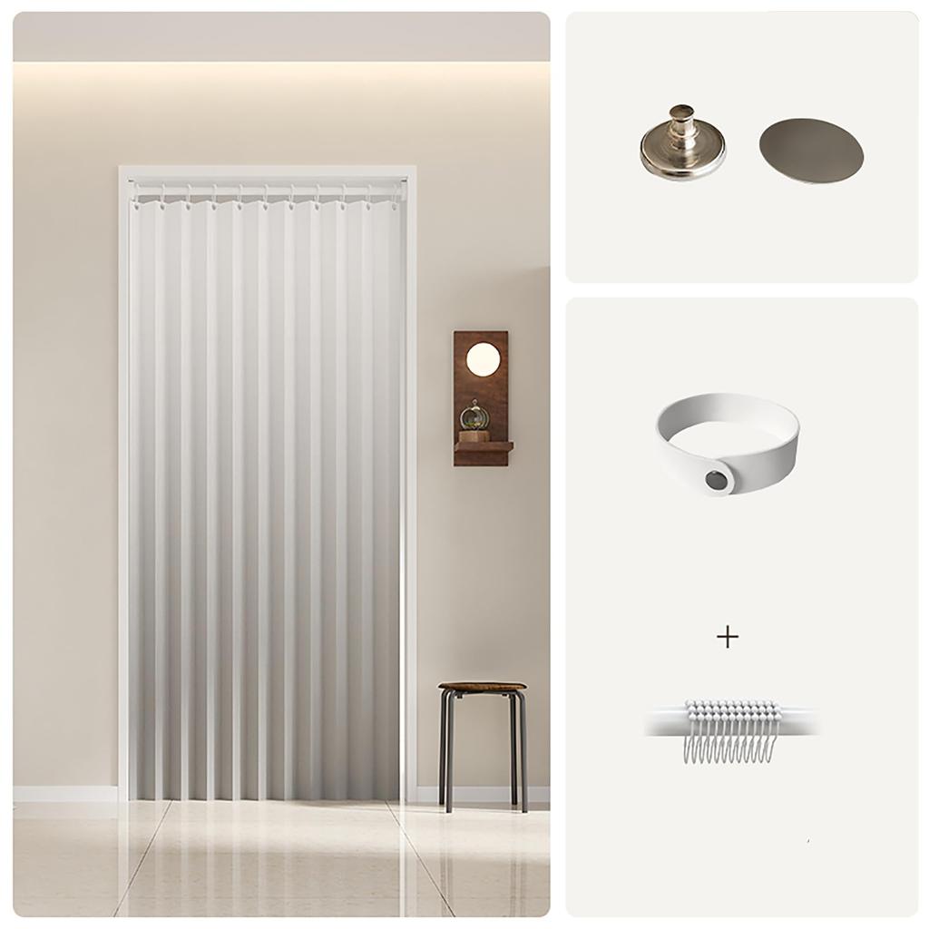 Room Divider Thermal Blackout Cold Accordion Day and Night Shape Machine for Entryways Wide X 190cm 1 Curtains, Insulation, Curtains, Soundproofing,