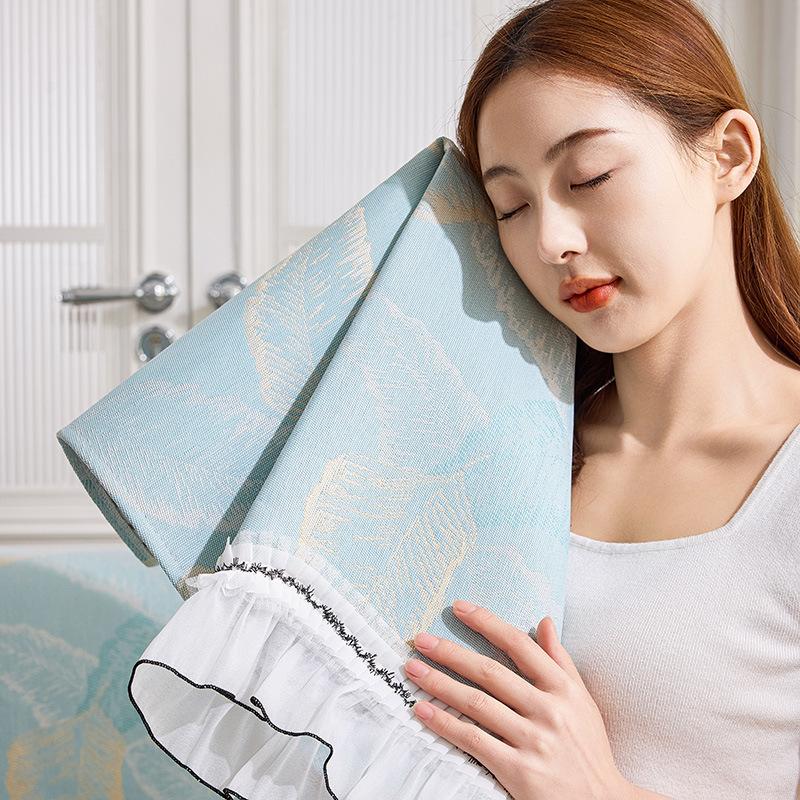 French Special-Shaped Summer Ice Silk Sofa Cushion  New Mat Non-Slip Seat Cushion Summer Cool Cover Cloth