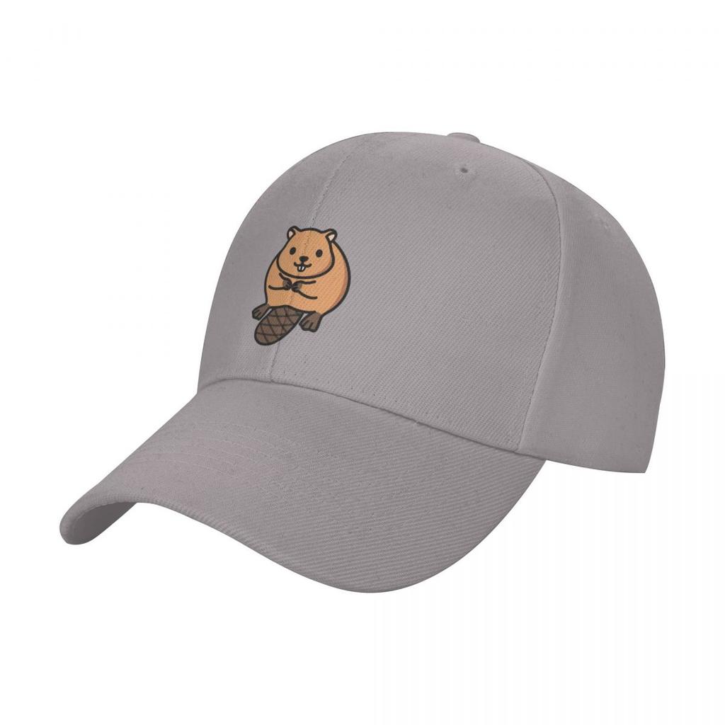 Beaver Baseball Cap custom caps black Female Men's
