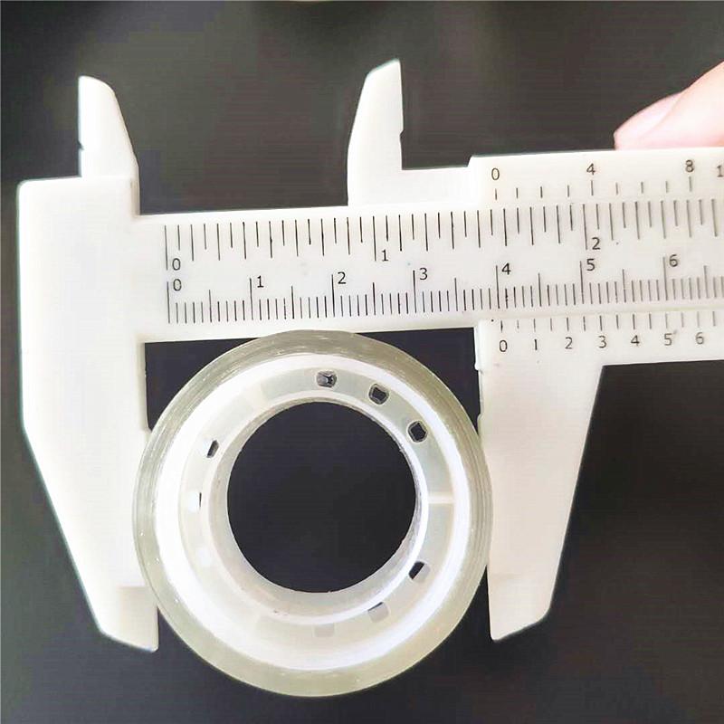 

Ширина 18 мм Малый офис S2 Прозрачная лента Студенческая лента Клей Упаковочные принадлежности 5pcs