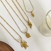 N0165 Stainless Steel Ocean Element Pendant Necklace For Women
