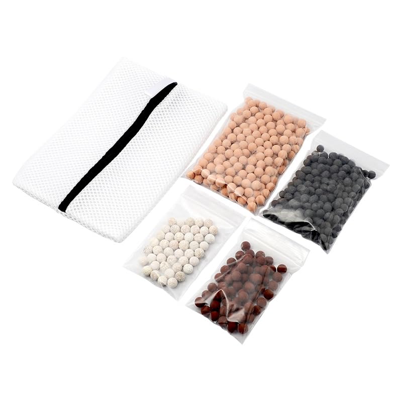 

Набор шаров для ванны 500 г с сеткой, Германий дальнего инфракрасного диапазона, Турмалин, Ионы серебра, Камень Майфан, Легкая в использовании каменная ванна