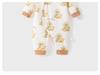 A-Class Pure Cotton Baby Romper: Autumn/Winter Warmth, Newborn Padded One-Piece