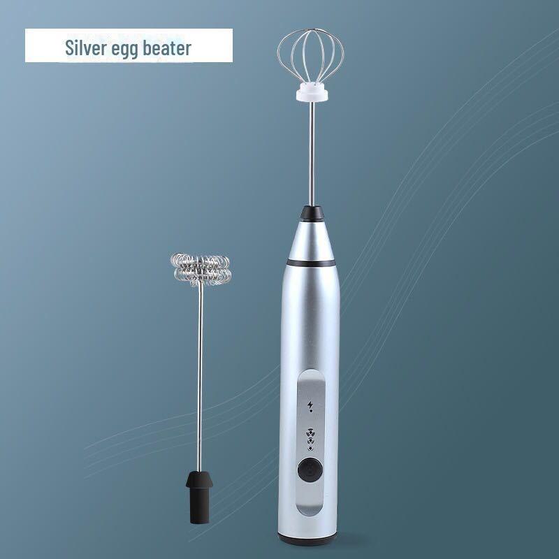 Rechargeable 3-Speed Egg and Milk Frother Mixer