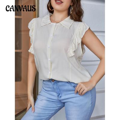 Koszule damskie plus size Letnie koszule niszowe o luźnym kroju Codzienne topy