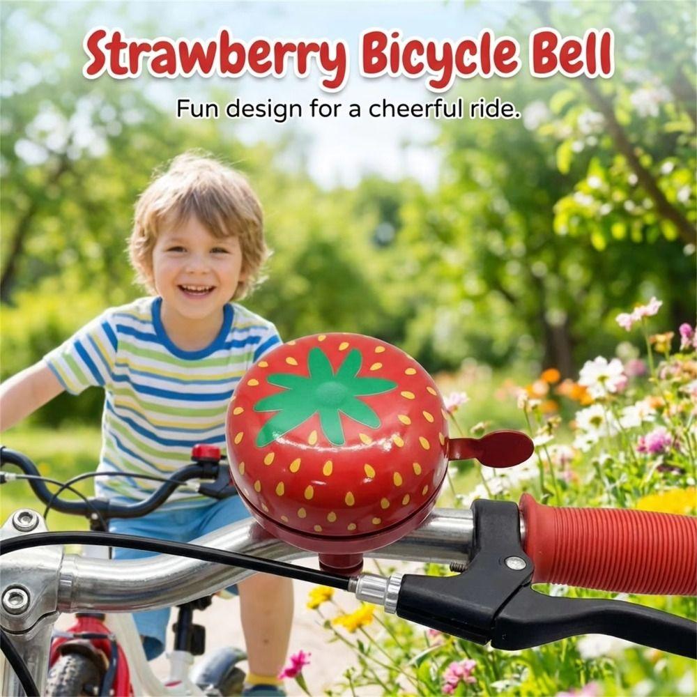 Erdbeer Fahrradklingel Wassermelone Cartoon Fahrradklingel Kinderfahrradklingel Elektrofahrrad