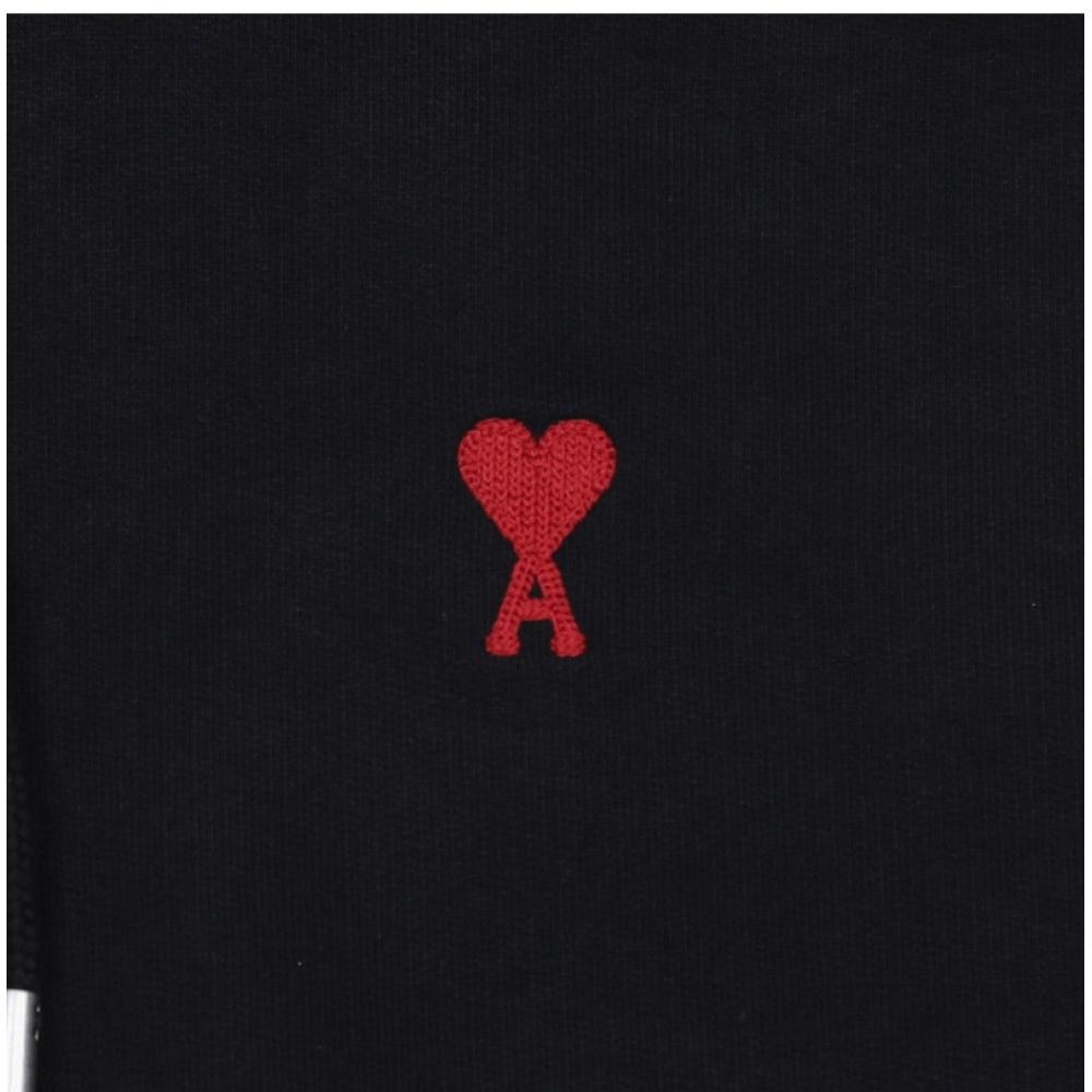 Ami Mikina s malým logem srdce Bfusw235 001