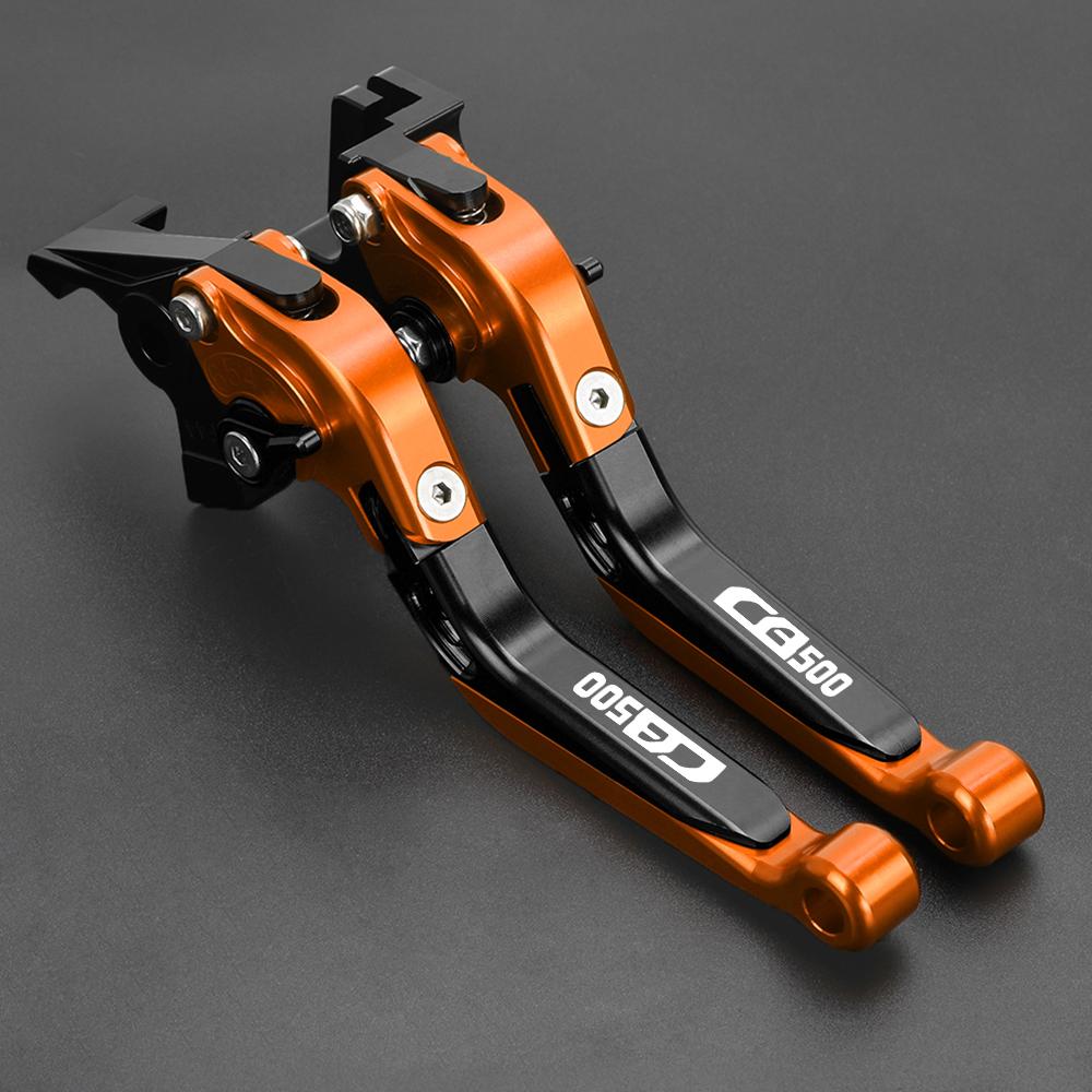 Motorcycle CNC  Adjustable Extendable Folding Brake Clutch Levers Handle Grips For HONDA For Honda CB500 CB 500 1994 1995