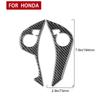 For Honda Accord 2013 2014 2015 2016 2017 Car Steering Wheel Panel Button Trim Cover Frame Sticker Protector Carbon Fiber LHD