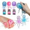 Przezroczysta Galaretkowa Meduza Squishy Zabawka Super Miękka TPR Ściskana Piłeczka Antystresowa Sensoryczna Zabawka Fidget do Łagodzenia Lęku