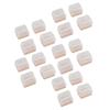 20Pcs Chair Leg Protector for Hardwood Floor Rubber Felt Furniture Pad Cover Non Scratches Noise