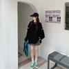 Women Clothing Hole Hollow Out Loose Trend T-Shirts Spring Autumn New Long Sleeve O-neck Plus Size Casual Tops Fashion Vintage