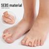 Miękki SEBS Separator Palców Jednopalcowy do Użytku Dziennego i Nocnego - Ulga na Halluksy i Odciski