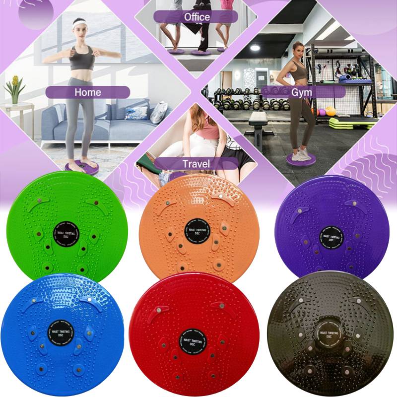 Cvičební prkno Twist Pas Torsion Disk Aerobní Fitness Magnety Materiál Pp