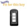 Soft Tpu 3 Button Key Cover For Mitsubishi Xpander Outlander Asx Pajero Eclipse Cross Montero Remote Car Key Case Cover Shell