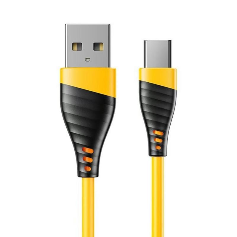 120W USB C Cable Durability Nylon Cord Offers Fast 6A Charging And Data Sync Charging Cord For Various Devices