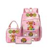 Rhythm Box Sprunki Cartoon Backpack Campus Male and Female Versatile Student Large Capacity School Bag Three-piece Set L