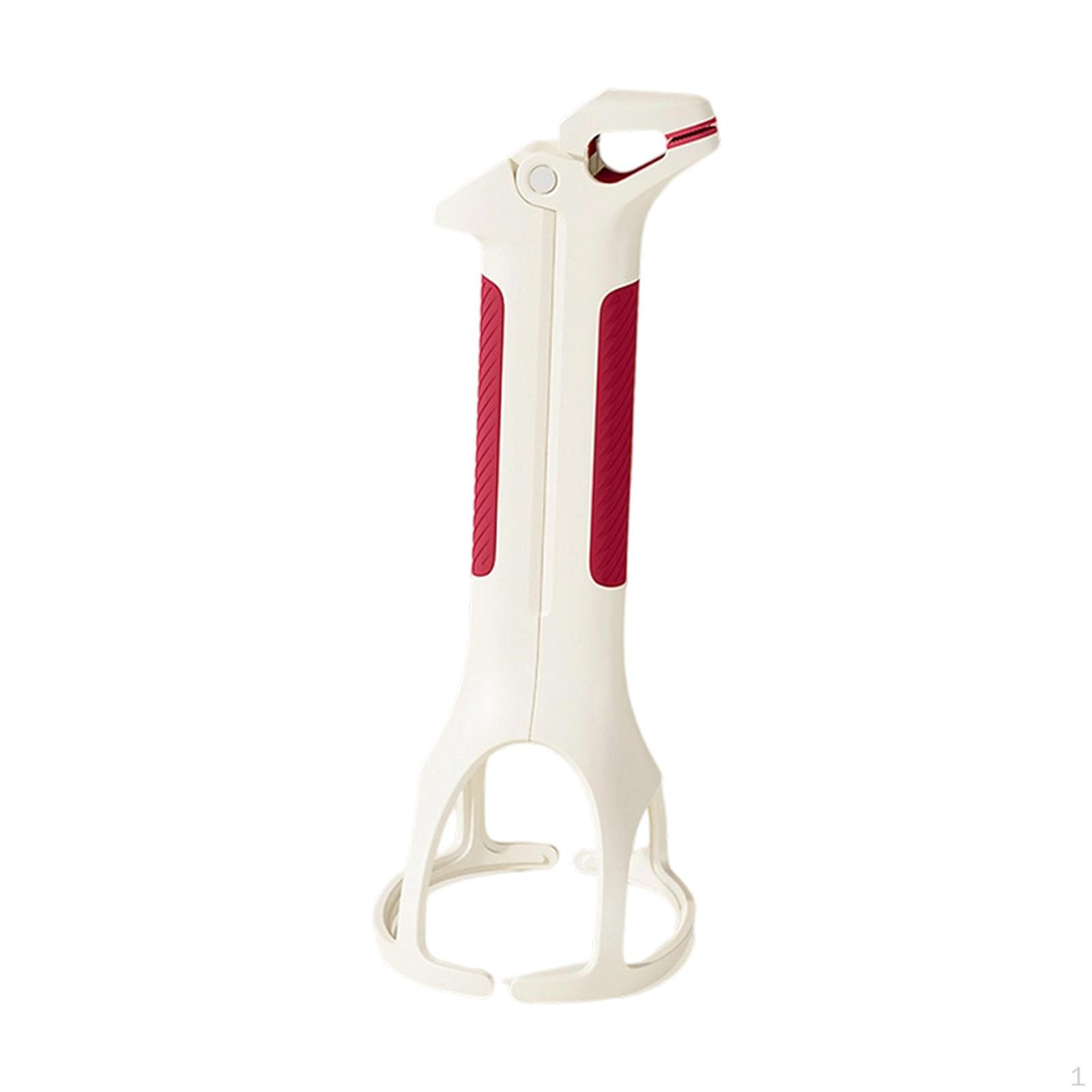 

2 in 1 Plate Gripper Bowl Clip Holder Kitchen Tool Anti Scalding Non Slip Clamp for White Red