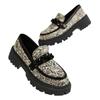 Spring Autumn New Fashion Embroider Loafers Ladies Platform Flats Dress Elegant Shoes Women Walking Comfort Retro Single Shoes