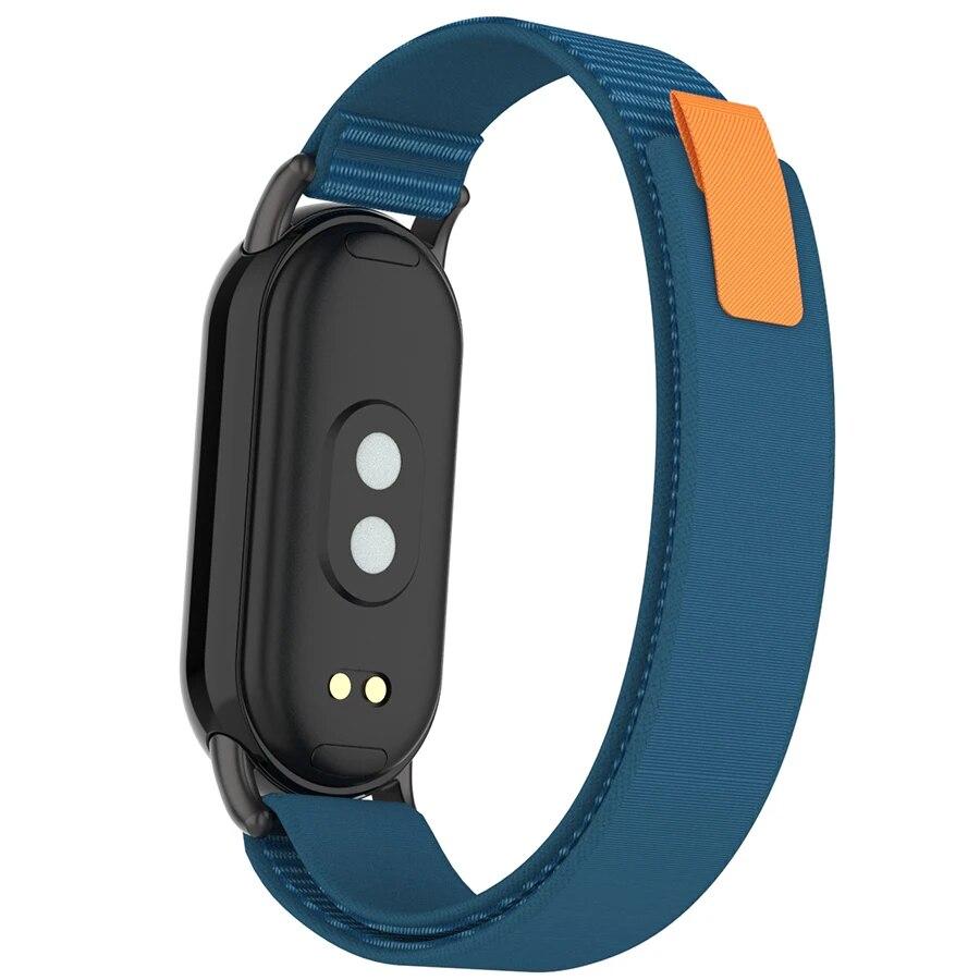 For Mi Band 8 Strap Nylon Loop Replacement Wristband For Xiaomi Mi Band 8 Smart Watch Band Bracelet Correa Breathable Strap