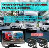 TORAKIND Backup Camera Monitor Backup Drive Front and Rear 32GB Card Wide Viewing for Trailers and Buses Set, 7-inch Monitor, Recorder, Cameras,
