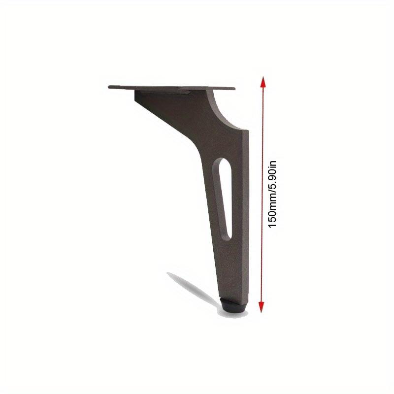 4pcs DIY Furniture Legs Modern Short Cabinet Legs for Coffee Table Dresser Nightstand Shelf Replacement Couch Legs for Furniture Metal Legs