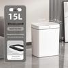 Intelligenter Sensor-Mülleimer mit Deckel - Leises automatisches Öffnen/Schließen für Küche & Wohnzimmer