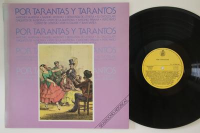 LP Record VARIOUS - Por Tarantas Y Tarantos 5304032001 HISPA VOX 1987 Spain Latin Used